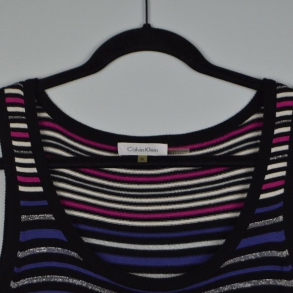 Calvin Klein Women's Shirt Multi-color Tank Top - Picture 3 of 5